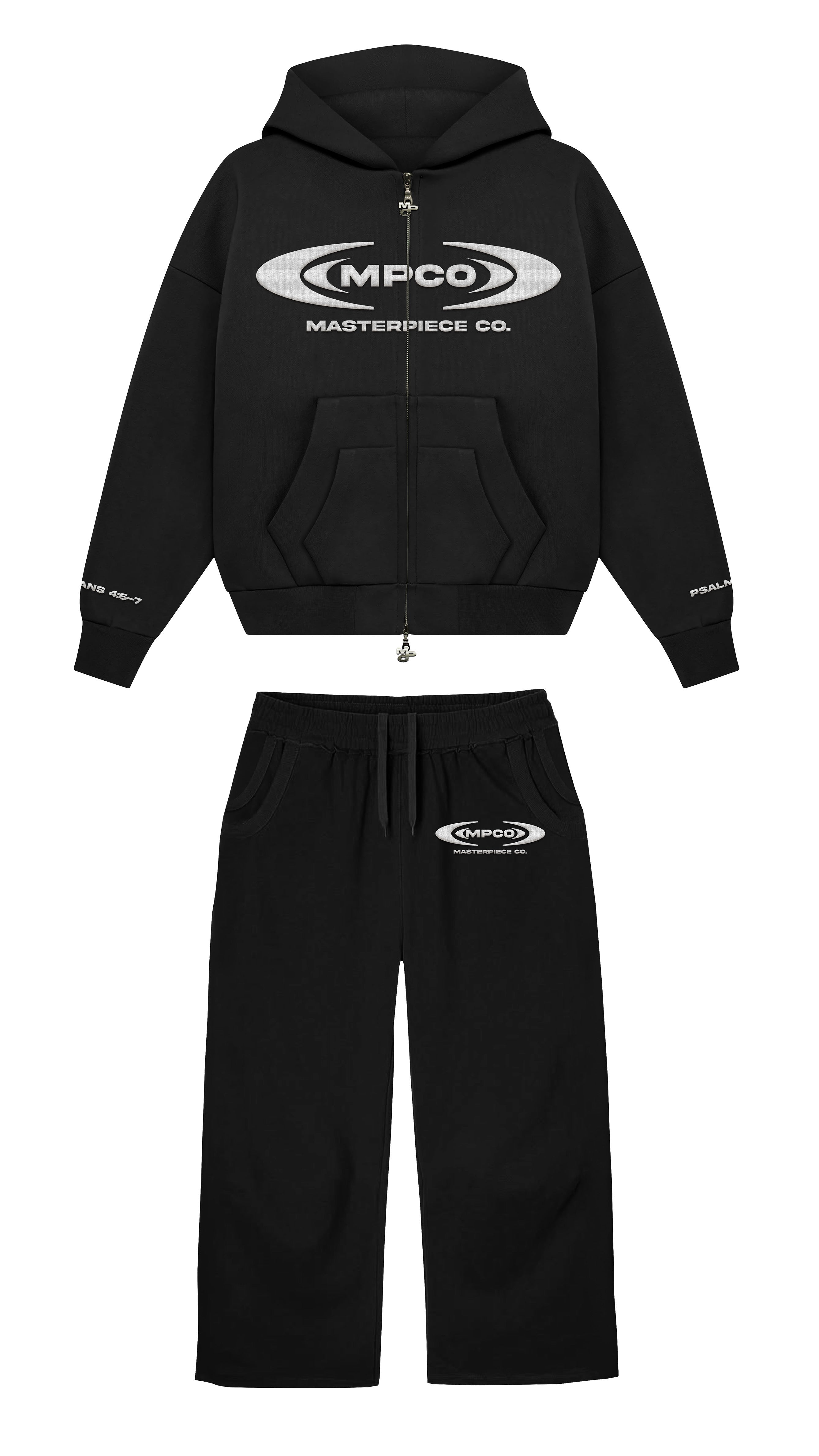 MPCO Essential Sweatsuit (Onyx x Pearl)