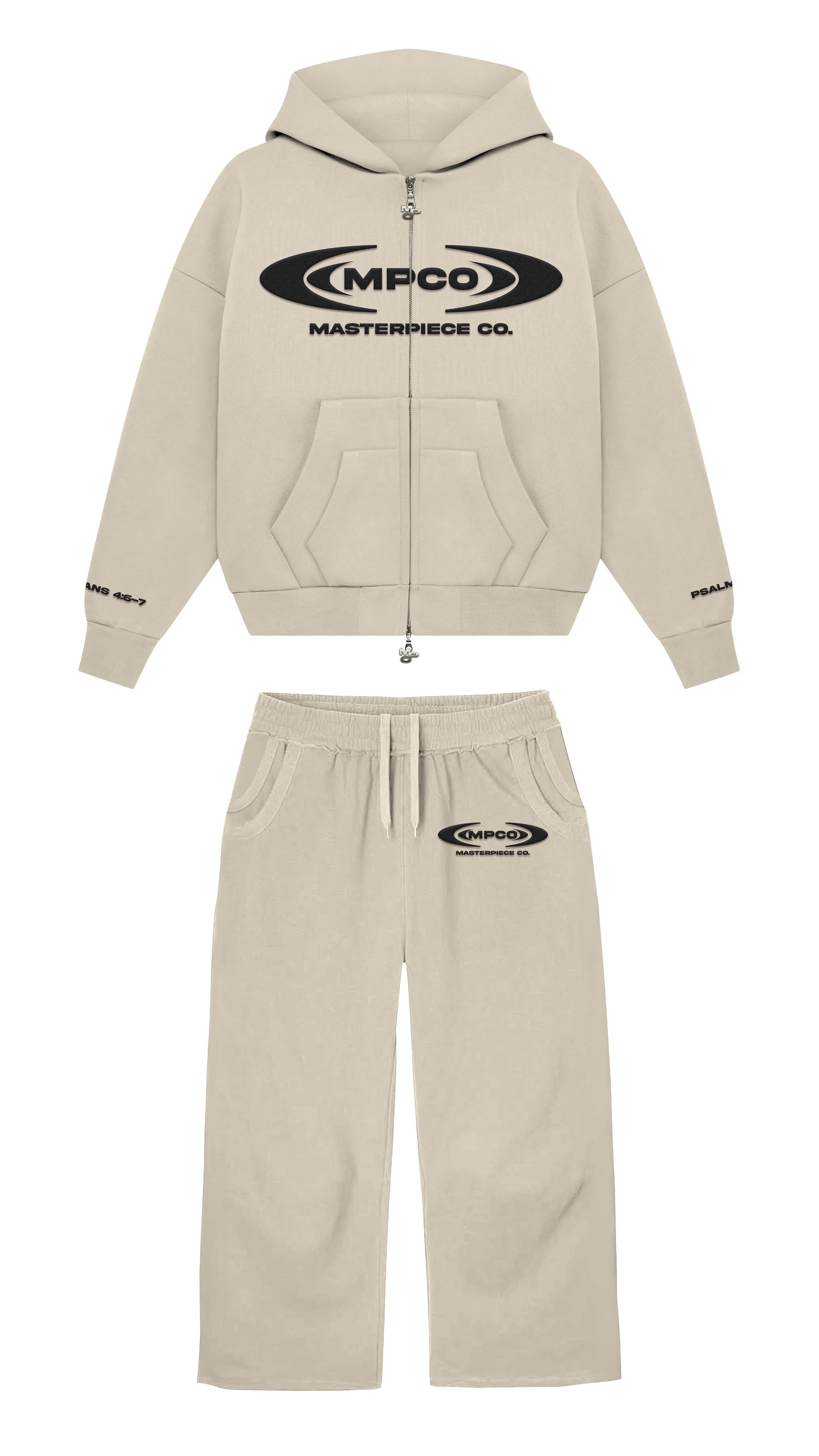 MPCO Essential Sweatsuit (Off-white x Onyx)